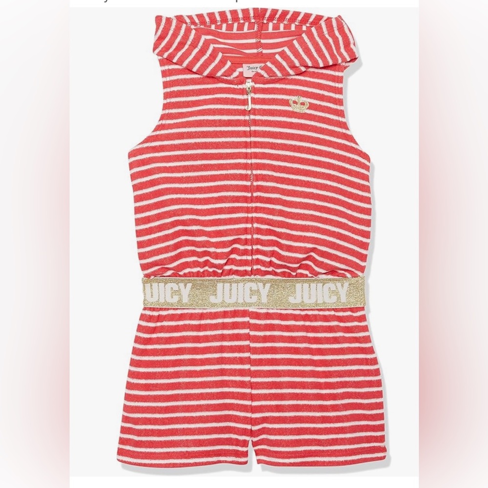 NWT Juicy Couture baby girl romper/ Size: 12 months